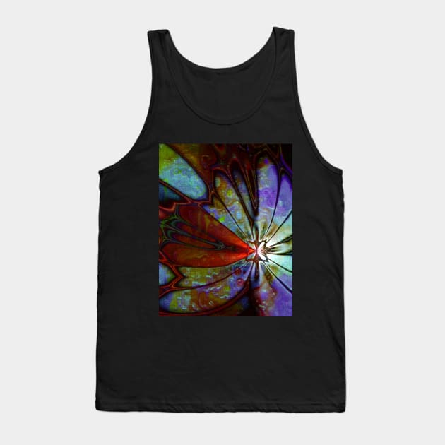 Cosmic Bloom Tank Top by Mistywisp